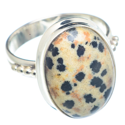 Dalmatian Jasper Rings handcrafted by Ana Silver Co - RING71351