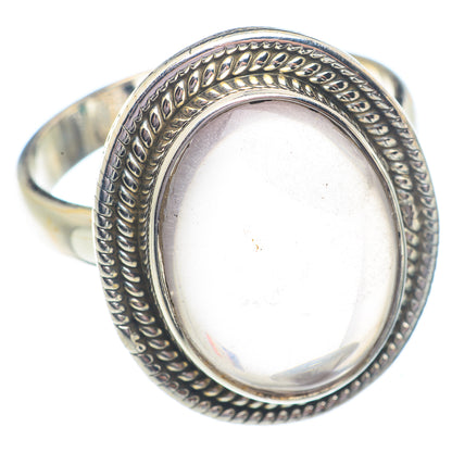 Rose Quartz Rings handcrafted by Ana Silver Co - RING71357