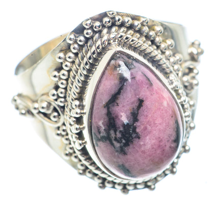 Rhodonite Rings handcrafted by Ana Silver Co - RING71358