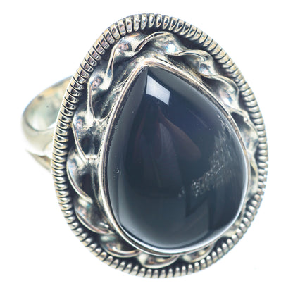 Black Onyx Rings handcrafted by Ana Silver Co - RING71362