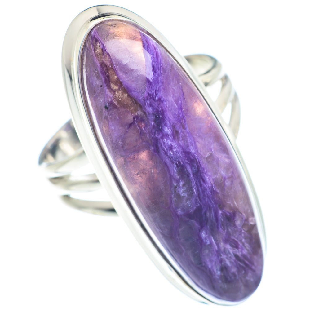 Charoite Rings handcrafted by Ana Silver Co - RING71400