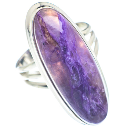 Charoite Rings handcrafted by Ana Silver Co - RING71400