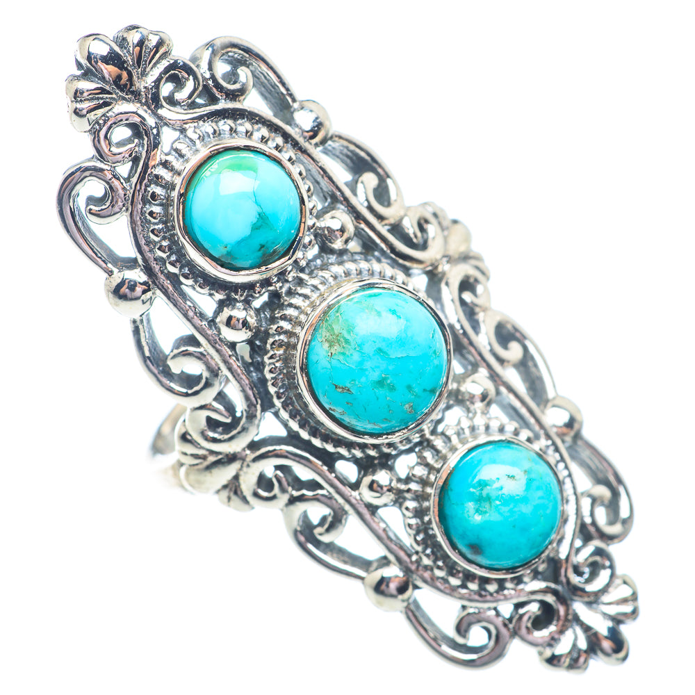 Arizona Turquoise Rings handcrafted by Ana Silver Co - RING71425