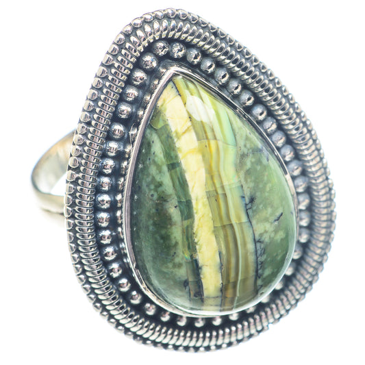 Rainforest Opal Rings handcrafted by Ana Silver Co - RING71430