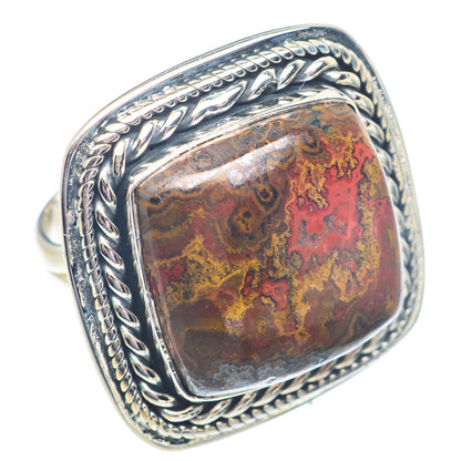Moroccan Agate Rings handcrafted by Ana Silver Co - RING71433