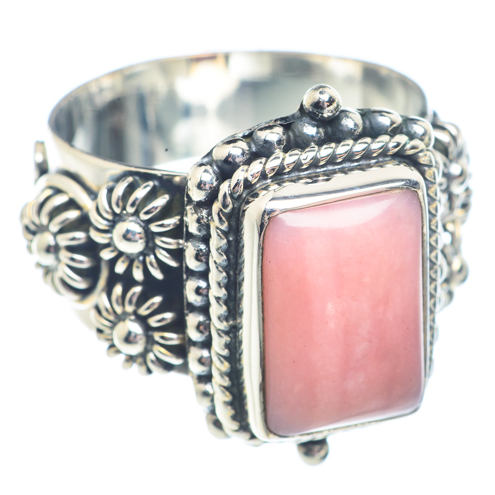 Pink Opal Rings handcrafted by Ana Silver Co - RING71438