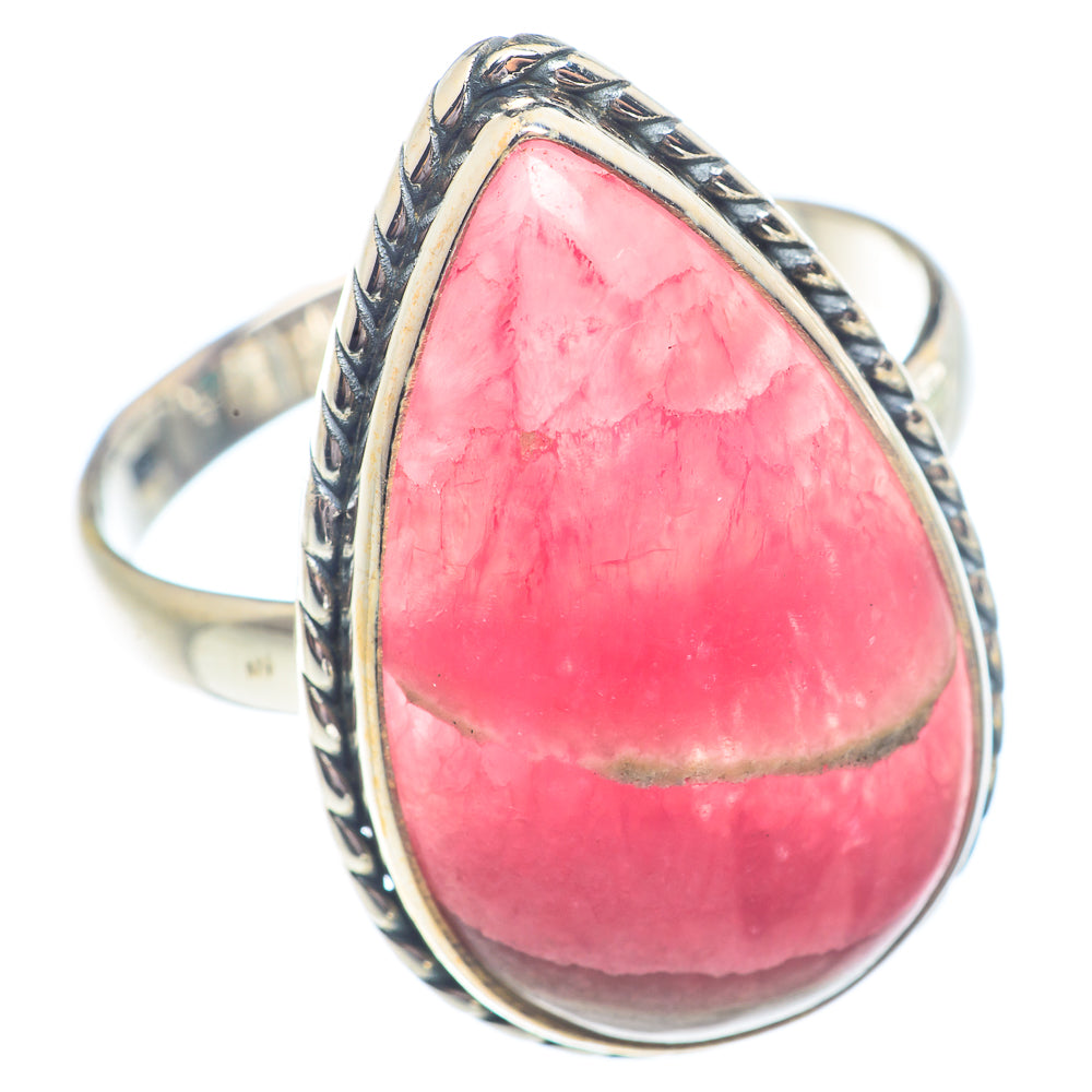 Rhodochrosite Rings handcrafted by Ana Silver Co - RING71440