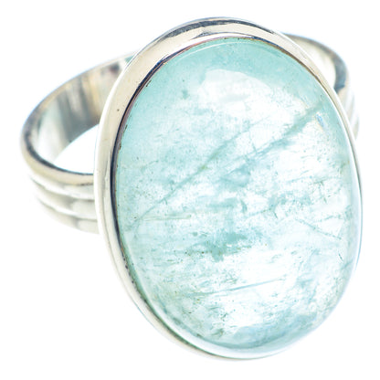 Aquamarine Rings handcrafted by Ana Silver Co - RING71465
