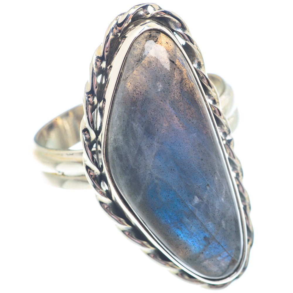 Labradorite Rings handcrafted by Ana Silver Co - RING71466