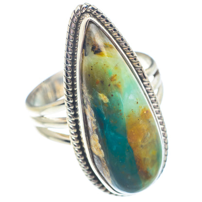 Peruvian Opal Rings handcrafted by Ana Silver Co - RING71467