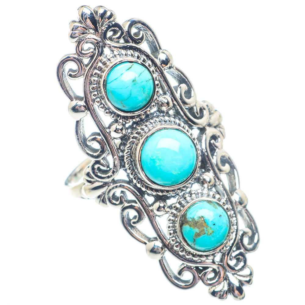 Arizona Turquoise Rings handcrafted by Ana Silver Co - RING71470