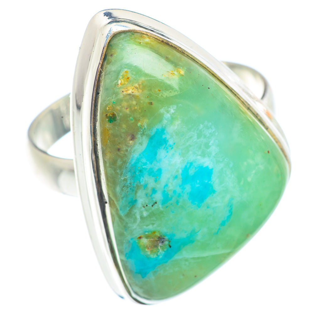 Chrysocolla Rings handcrafted by Ana Silver Co - RING71472