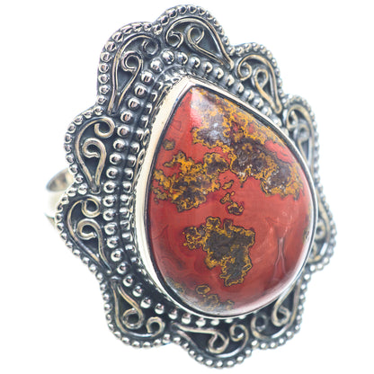 Moroccan Agate Rings handcrafted by Ana Silver Co - RING71474