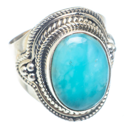 Larimar Rings handcrafted by Ana Silver Co - RING71494