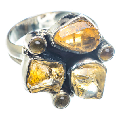 Citrine Rings handcrafted by Ana Silver Co - RING71506