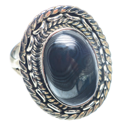 Psilomelane Rings handcrafted by Ana Silver Co - RING71519