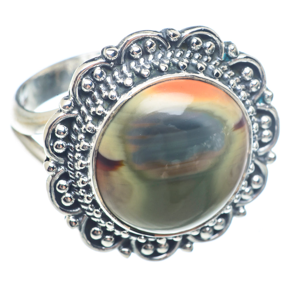 Ocean Jasper Rings handcrafted by Ana Silver Co - RING71525