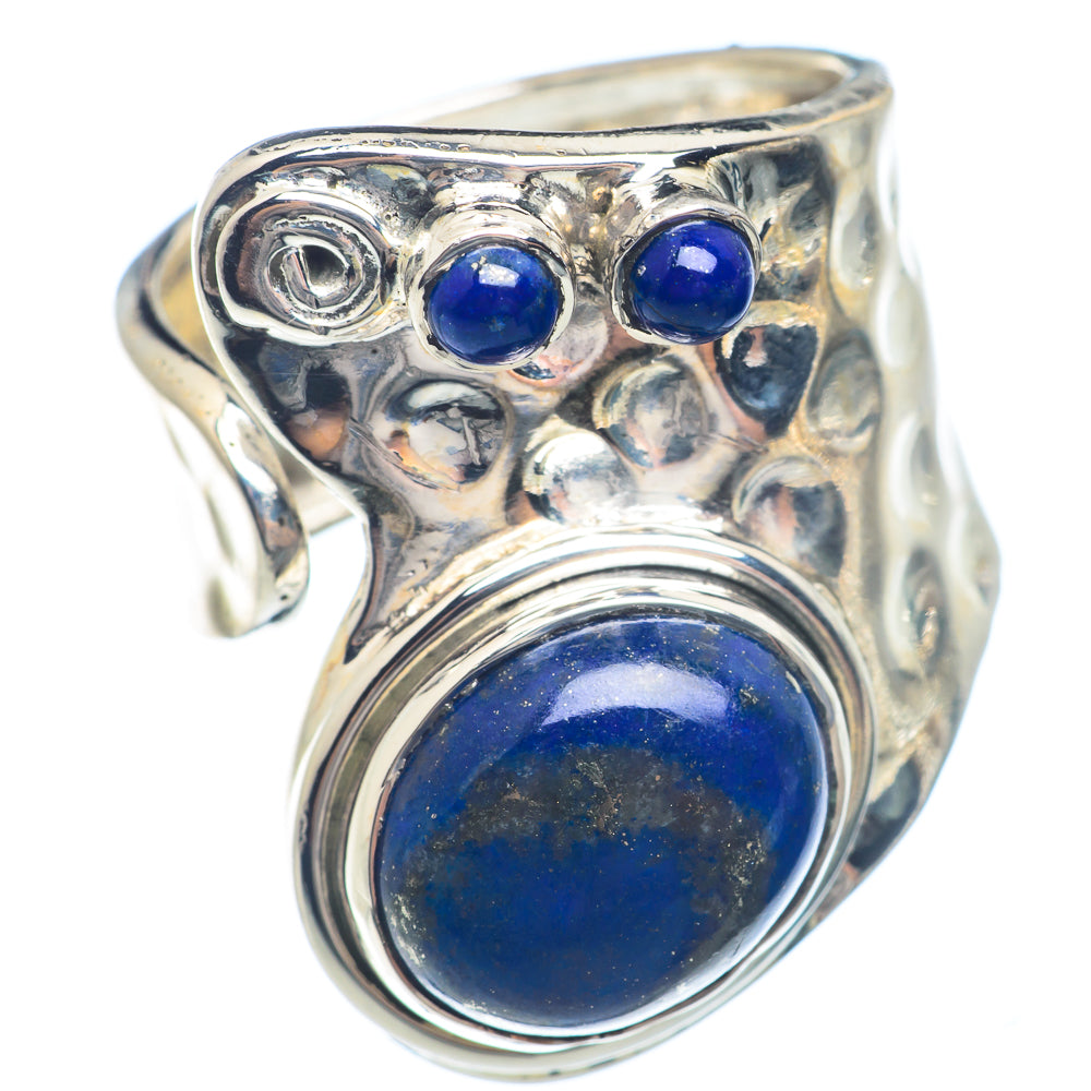 Lapis Lazuli Rings handcrafted by Ana Silver Co - RING71530