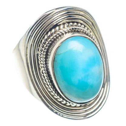 Larimar Rings handcrafted by Ana Silver Co - RING71531