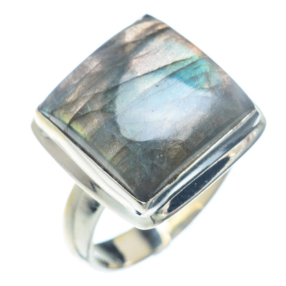 Labradorite Rings handcrafted by Ana Silver Co - RING71536