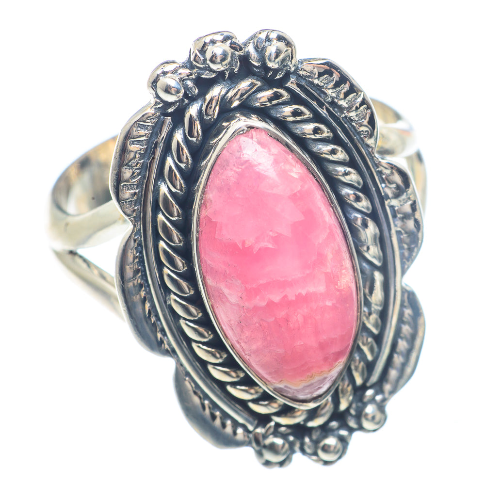 Rhodochrosite Rings handcrafted by Ana Silver Co - RING71552