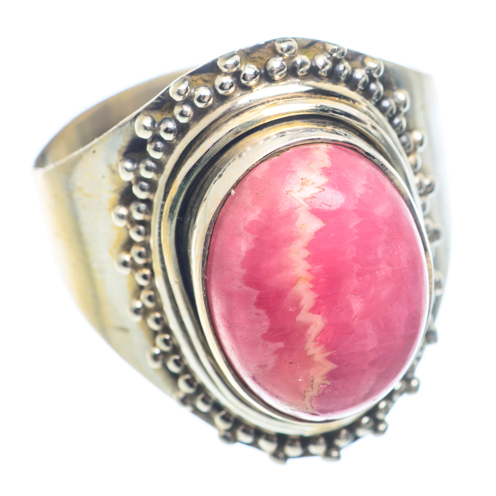 Rhodochrosite Rings handcrafted by Ana Silver Co - RING71553