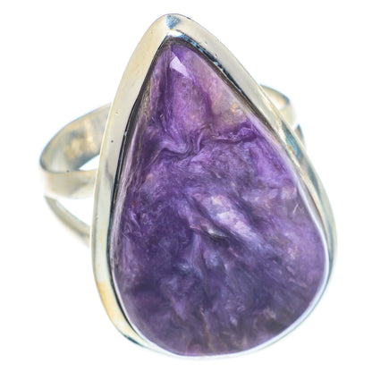 Charoite Rings handcrafted by Ana Silver Co - RING71557