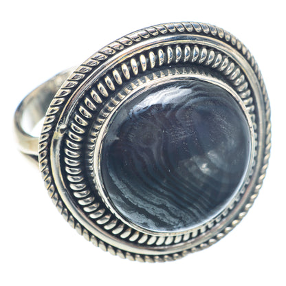 Psilomelane Rings handcrafted by Ana Silver Co - RING71560 - Photo 2