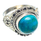 Chrysocolla Rings handcrafted by Ana Silver Co - RING71568