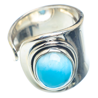 Larimar Rings handcrafted by Ana Silver Co - RING71570