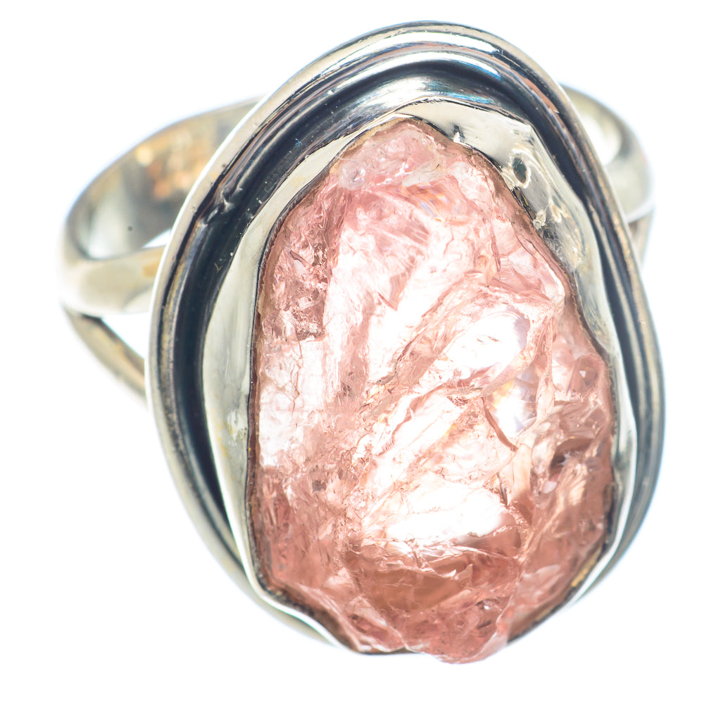Rose Quartz Rings handcrafted by Ana Silver Co - RING71588