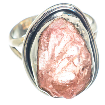 Rose Quartz Rings handcrafted by Ana Silver Co - RING71588