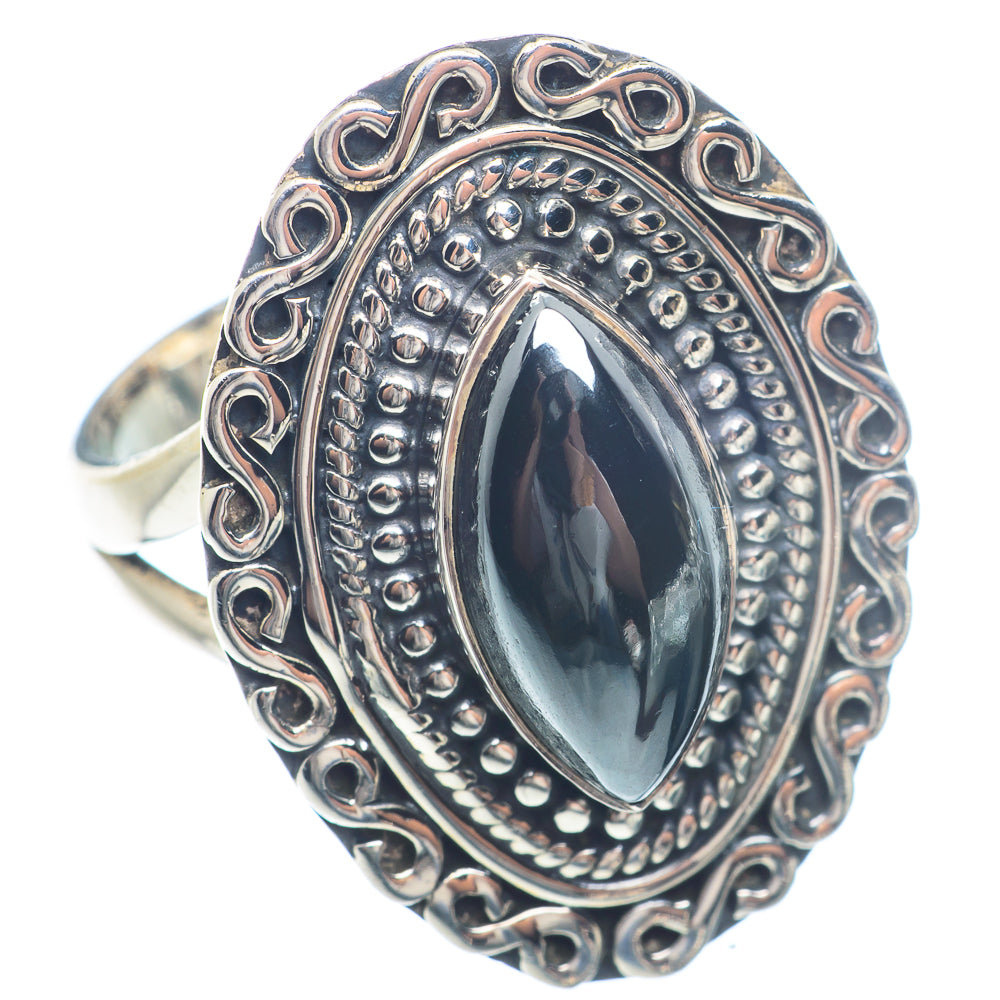 Hematite Rings handcrafted by Ana Silver Co - RING71605