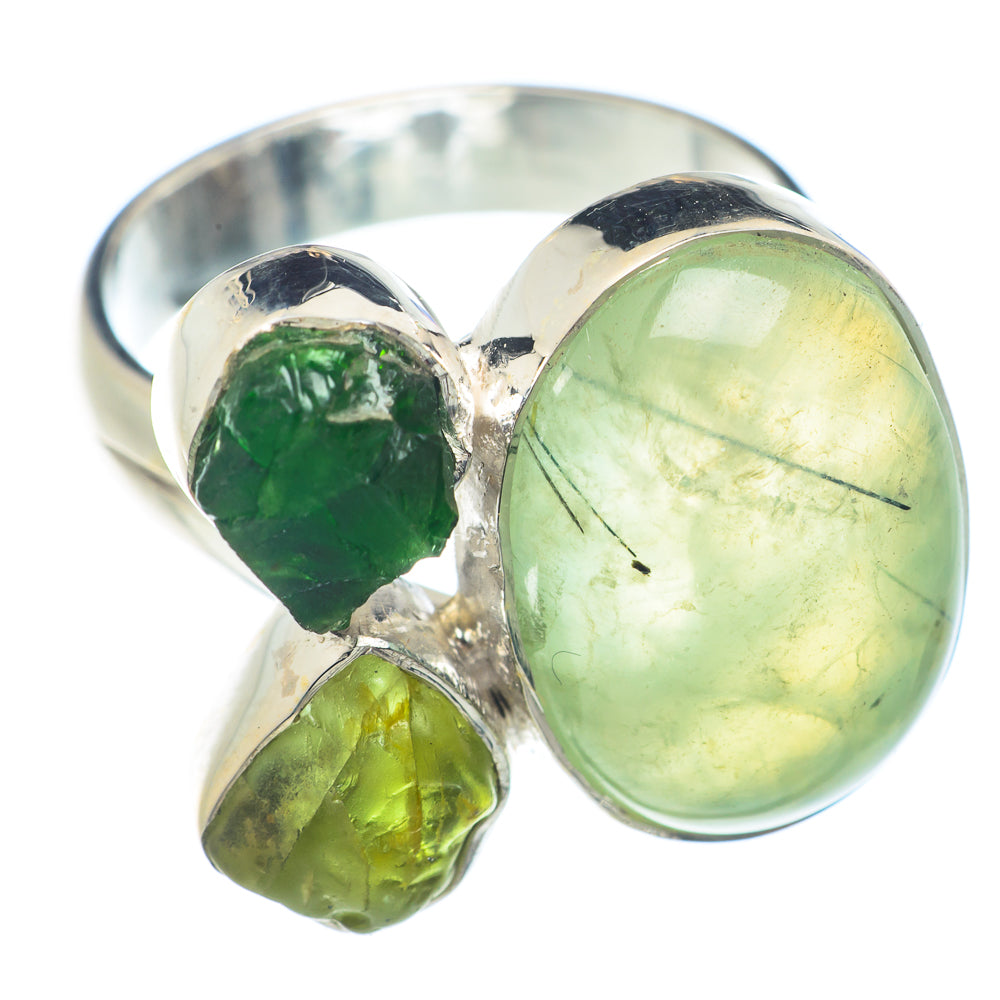 Prehnite Rings handcrafted by Ana Silver Co - RING71616
