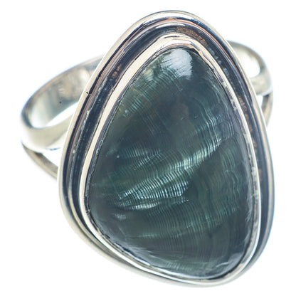 Seraphinite Rings handcrafted by Ana Silver Co - RING71617