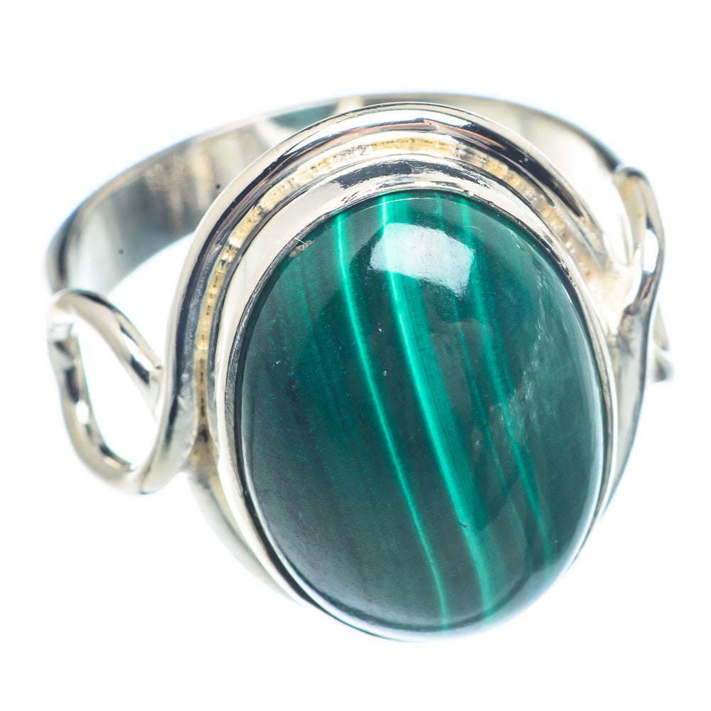 Malachite Rings handcrafted by Ana Silver Co - RING71619