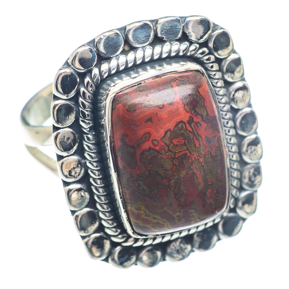 Moroccan Agate Rings handcrafted by Ana Silver Co - RING71620