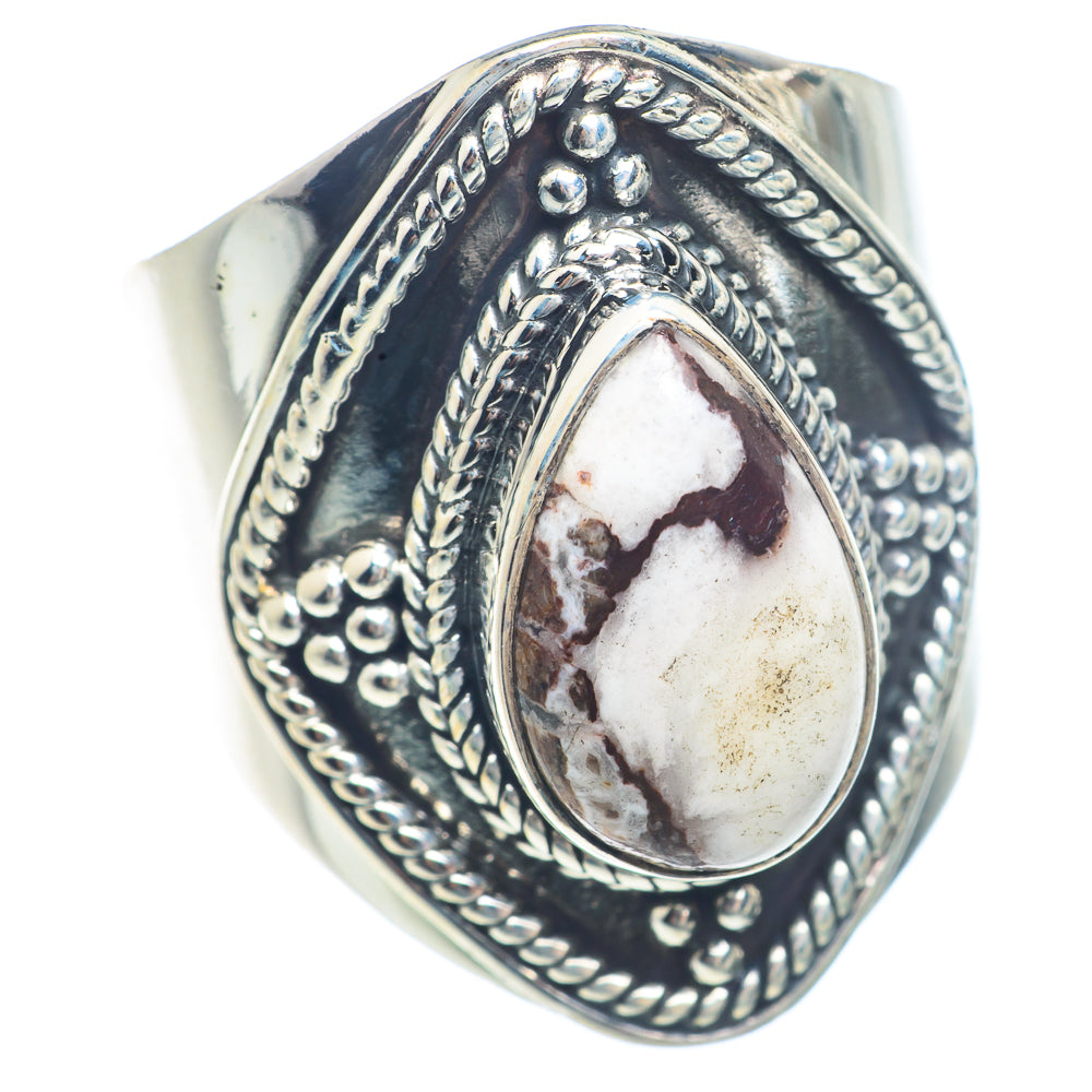 Peanut Wood Jasper Rings handcrafted by Ana Silver Co - RING71621