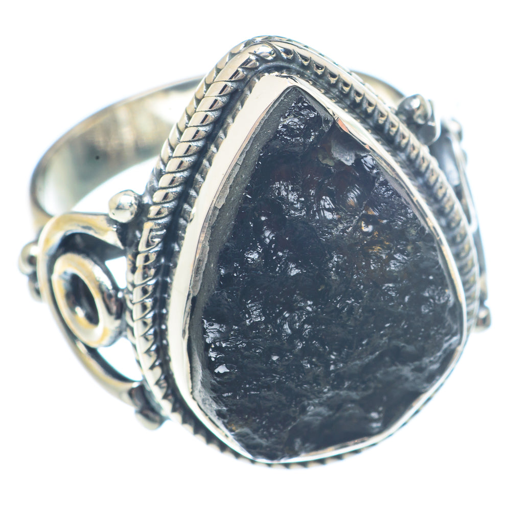 Tektite Rings handcrafted by Ana Silver Co - RING71635