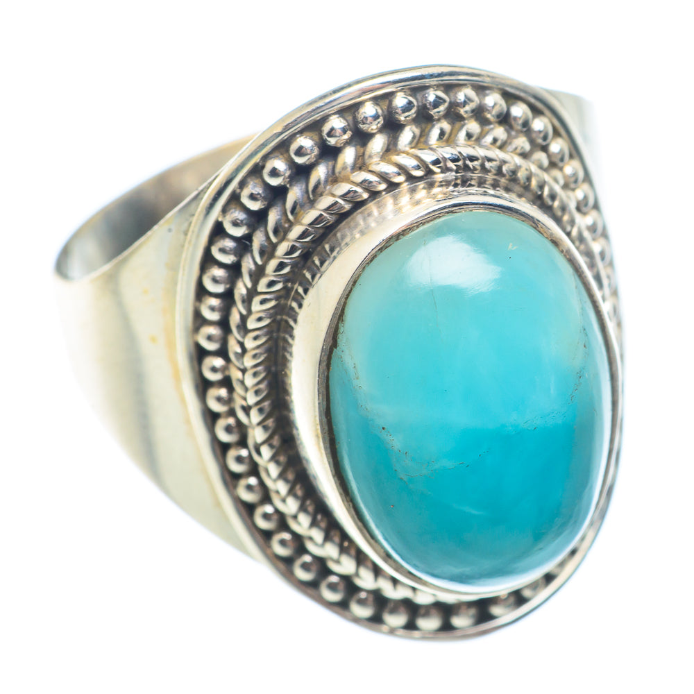 Larimar Rings handcrafted by Ana Silver Co - RING71647