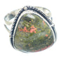 Unakite Rings handcrafted by Ana Silver Co - RING71653