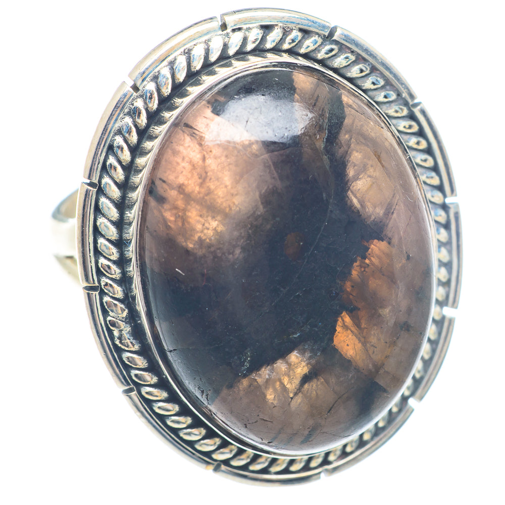 Chiastolite Rings handcrafted by Ana Silver Co - RING71660