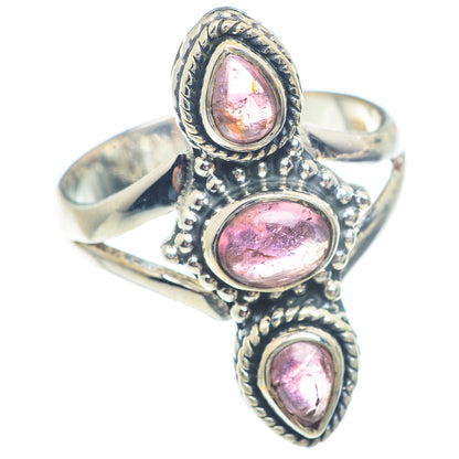 Pink Tourmaline Rings handcrafted by Ana Silver Co - RING71667