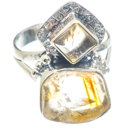 Citrine Rings handcrafted by Ana Silver Co - RING71699