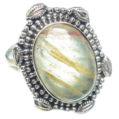 Prehnite Rings handcrafted by Ana Silver Co - RING71721
