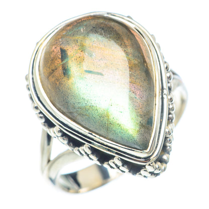 Labradorite Rings handcrafted by Ana Silver Co - RING71726