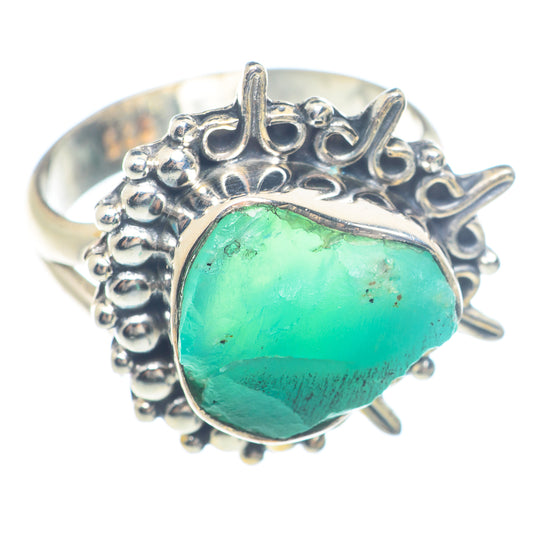 Chrysoprase Rings handcrafted by Ana Silver Co - RING71729