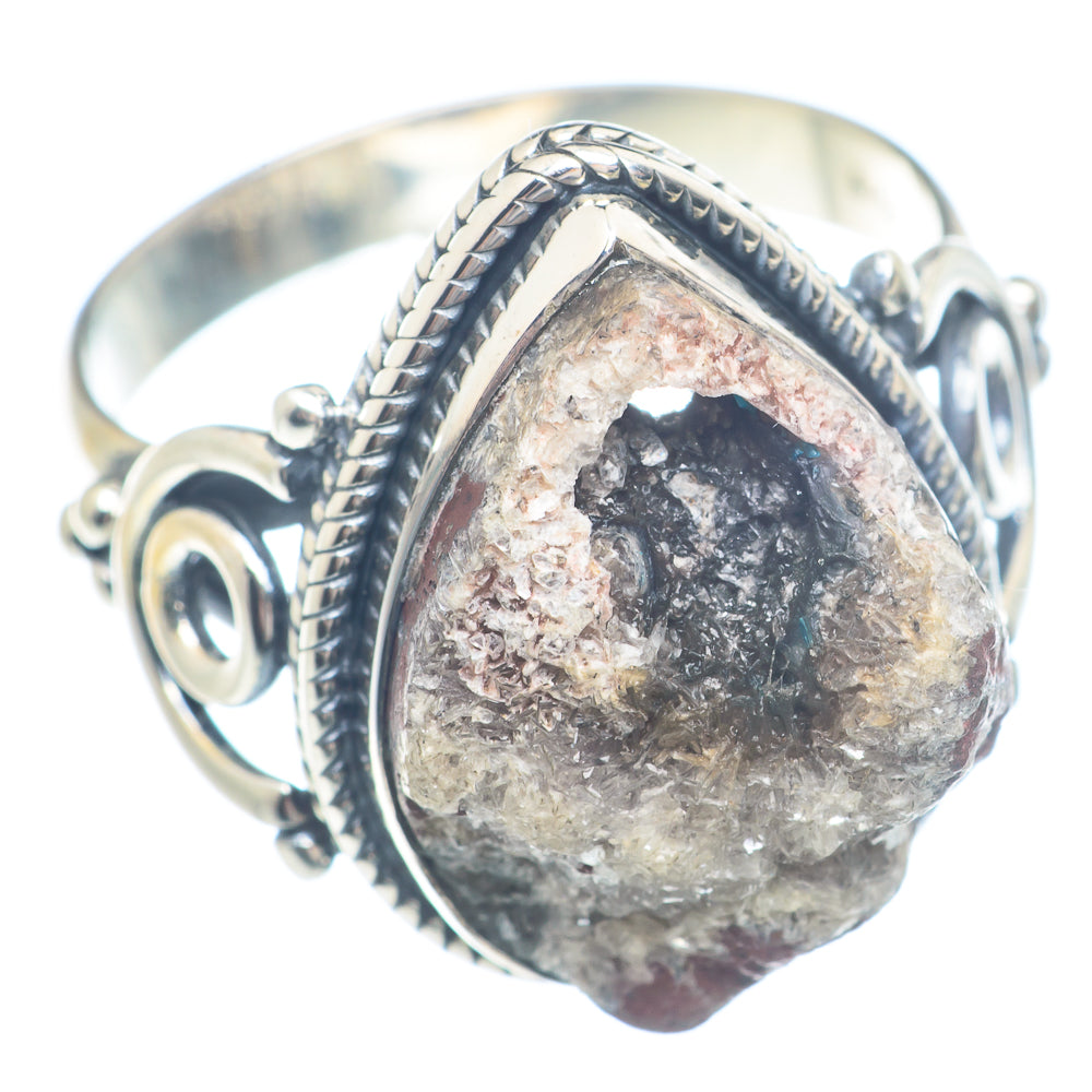 Desert Druzy Rings handcrafted by Ana Silver Co - RING71732