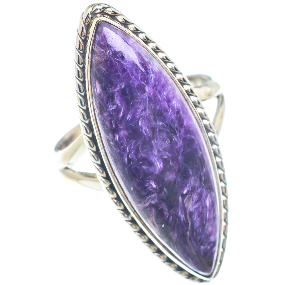 Charoite Rings handcrafted by Ana Silver Co - RING71738