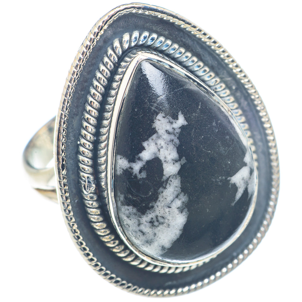 Pinolith Jasper Rings handcrafted by Ana Silver Co - RING71740 - Photo 2